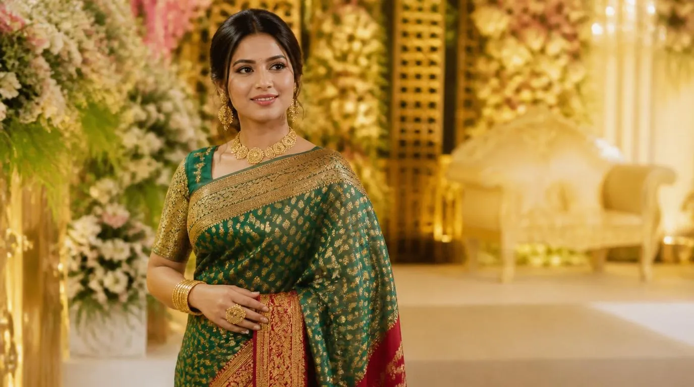 Handloom Tangail saree with zari border