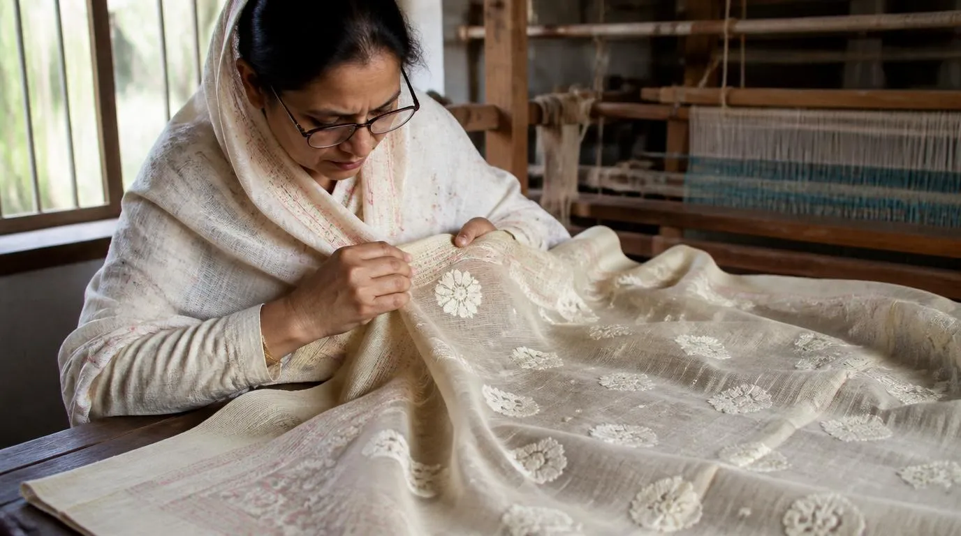 Tips for identifying authentic handloom Jamdani